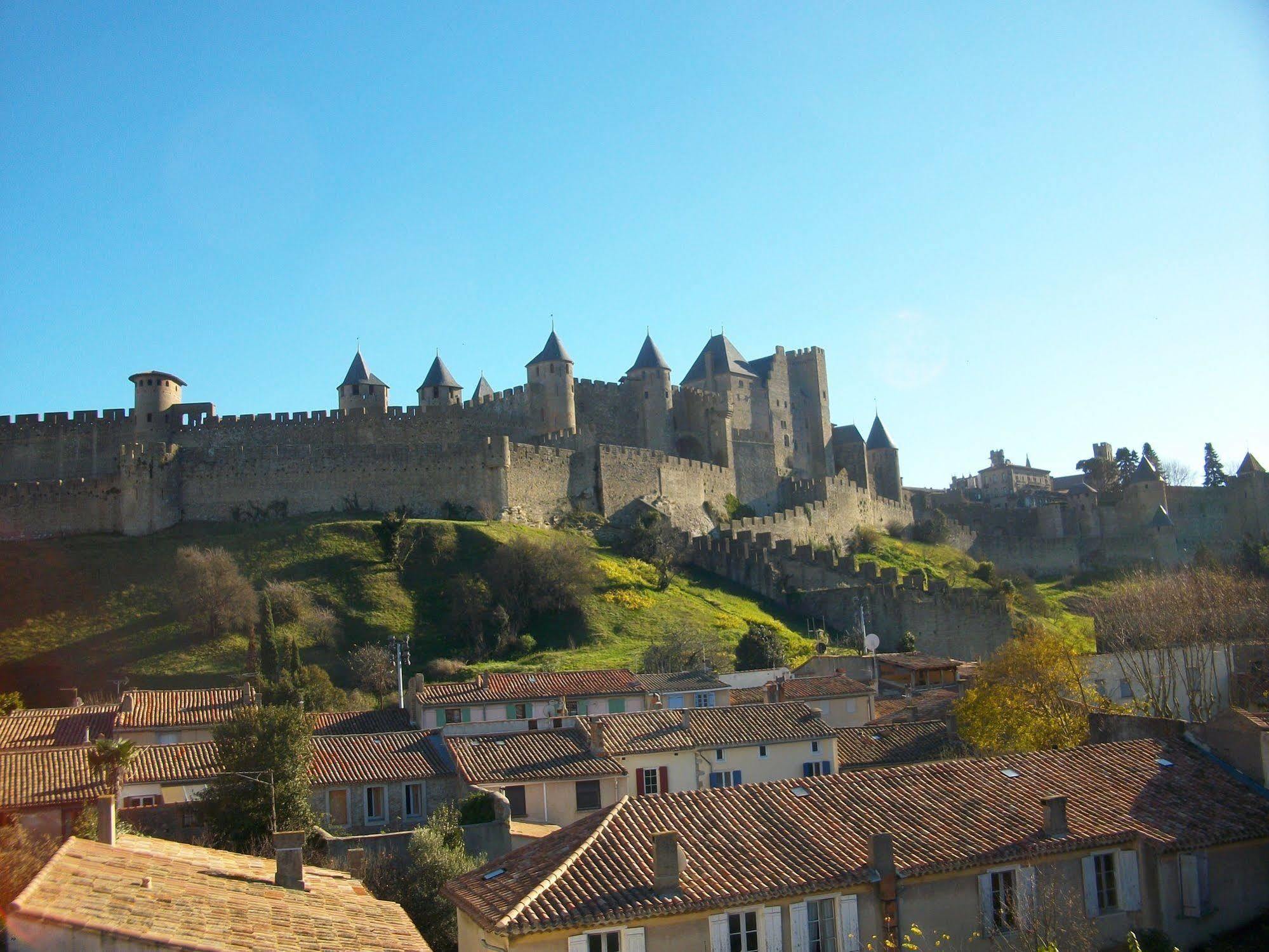 Hotel Du Pont Vieux Carcassonne Esterno foto