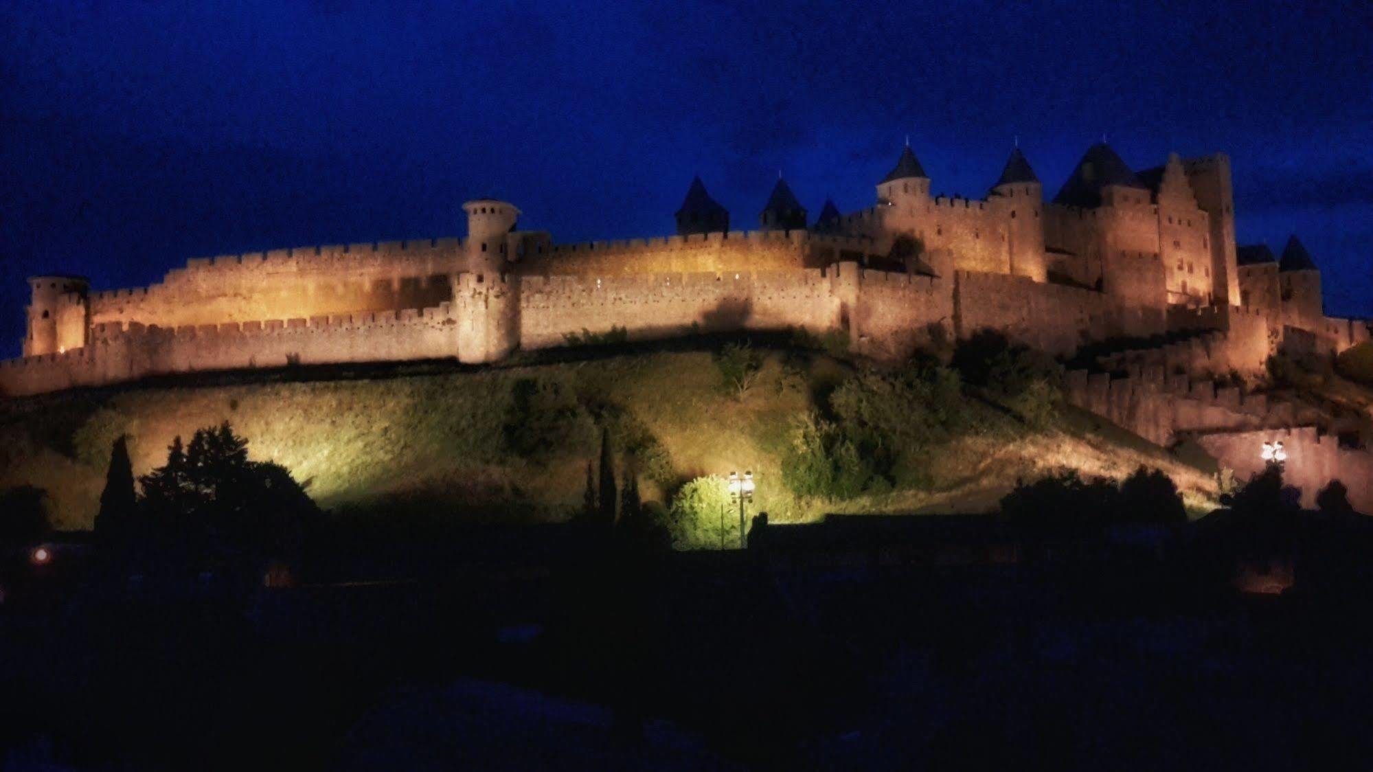 Hotel Du Pont Vieux Carcassonne Esterno foto