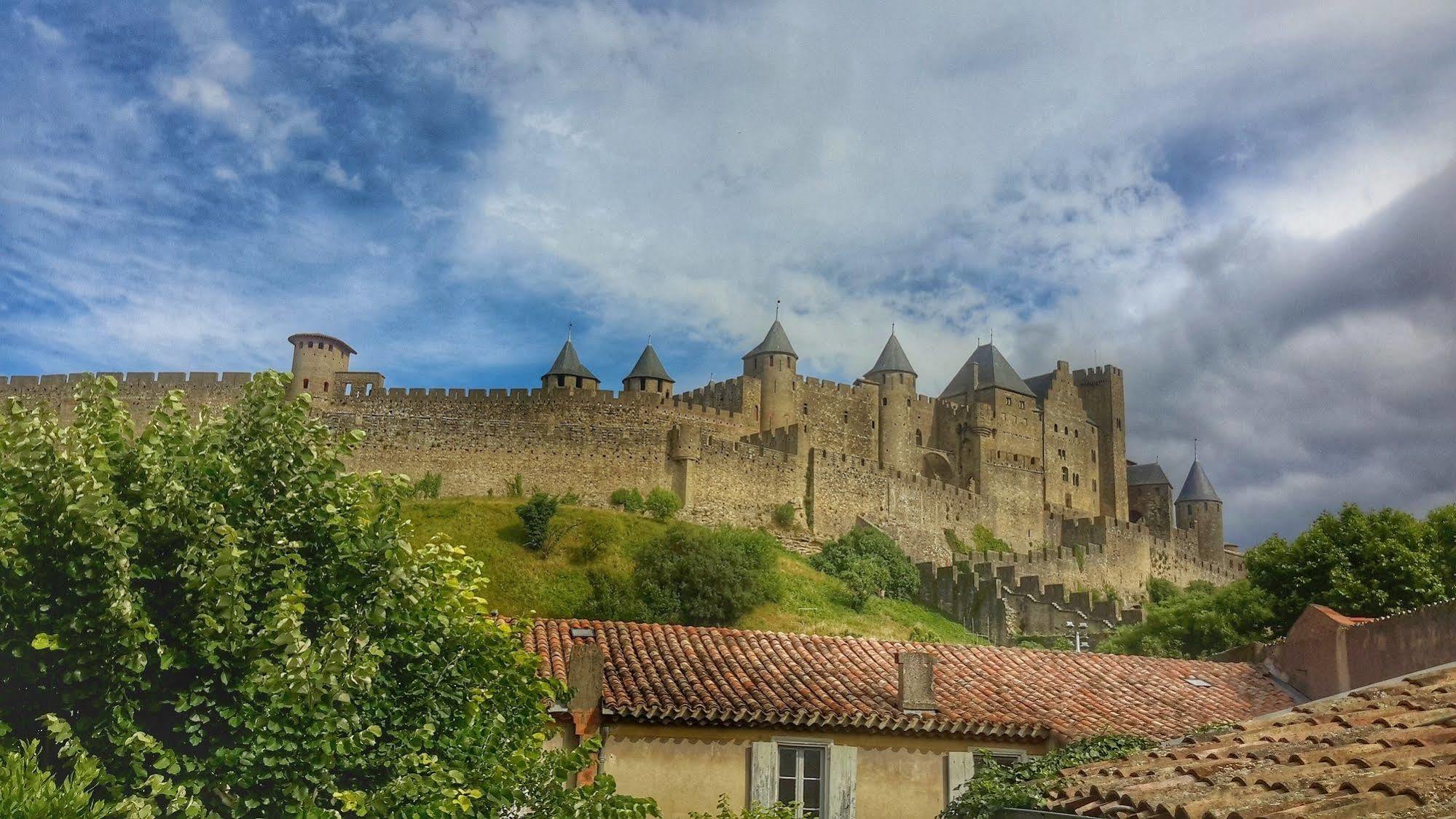 Hotel Du Pont Vieux Carcassonne Esterno foto